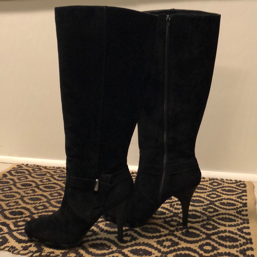 Stylish Worthington Mercury Black Boots Size 11
